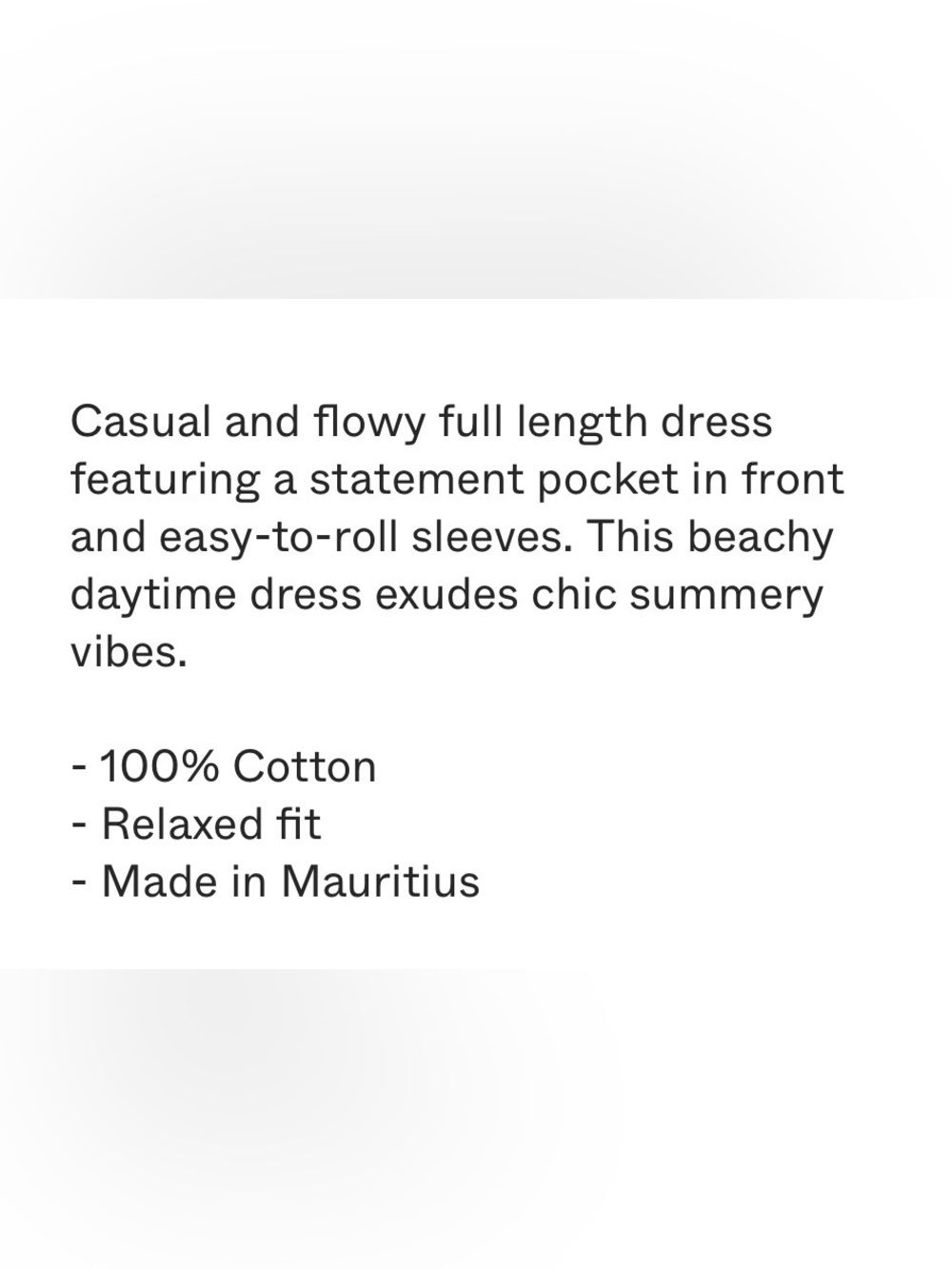 Frank & Eileen Rory Maxi Dress Woven Long Shirt Blue Coastal Euro Summer Large - Picture 14 of 14